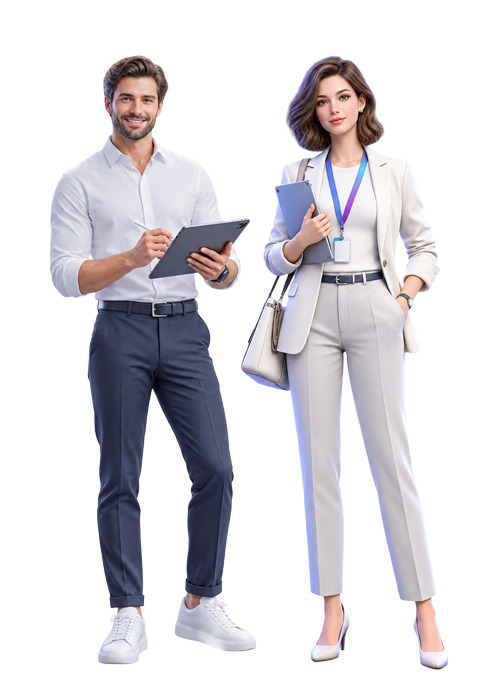 Mensch im Workforce Builder